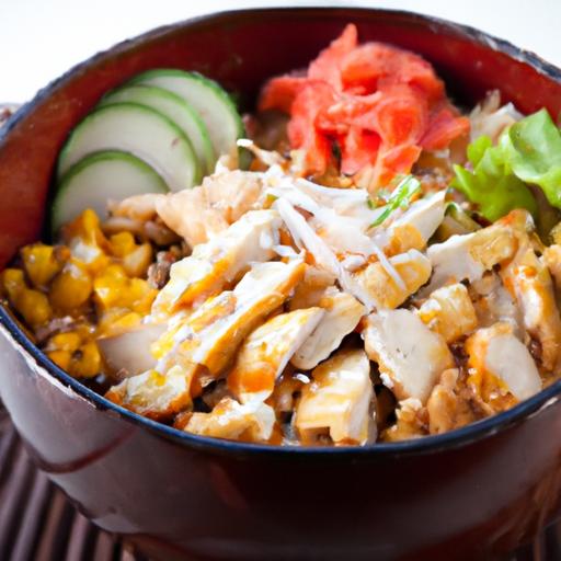 Savor the Flavor: Teriyaki Chicken Sushi Bowl Delight