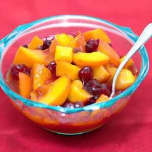 Effortless Pressure Cooker Spiced Fruit Compote Recipe