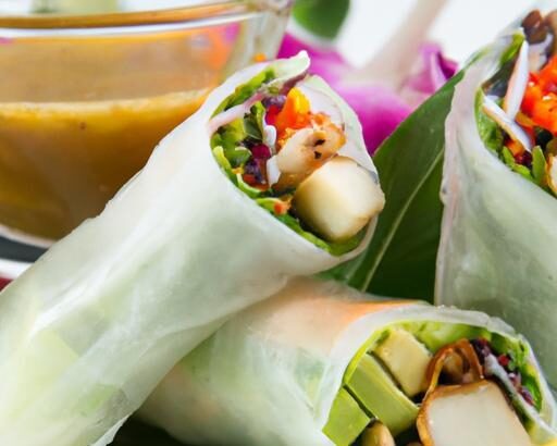 Japanese-Inspired Spring Rolls: A Fresh Culinary Twist