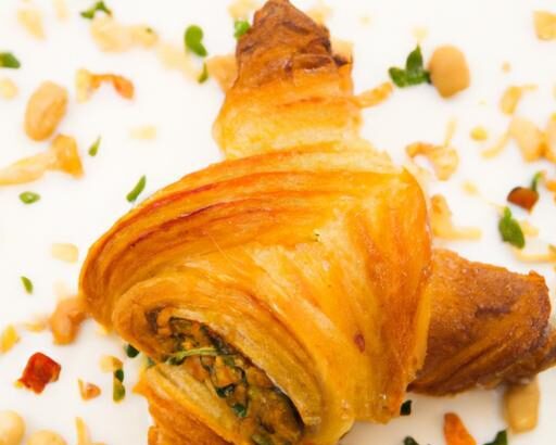 Spiced Coral Lens Lentil Croissant: A Savory Twist Delight
