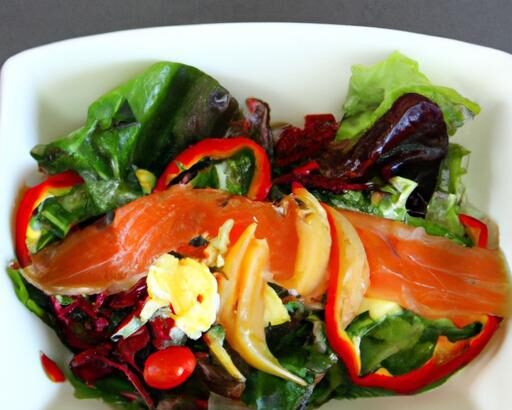 Elevate Your Plate: The Art of Smoked Salmon Salad Delight