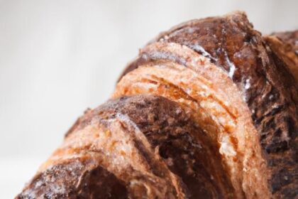 Decadent Delight: The Irresistible Croissant Double Chocolat