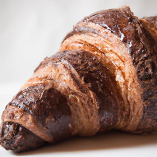 Decadent Delight: The Irresistible Croissant Double Chocolat