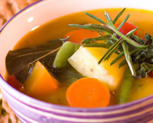 Hearty Vegetable Soup: A Colorful Bowl of Wholesome Goodness