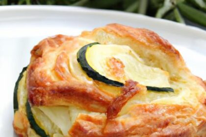 Zucchini & Parmesan Danish: A Savory Twist on Pastry Classic