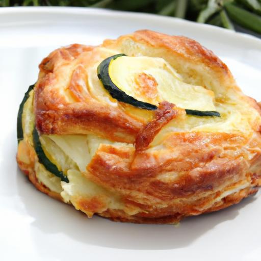 Zucchini & Parmesan Danish: A Savory Twist on Pastry Classic