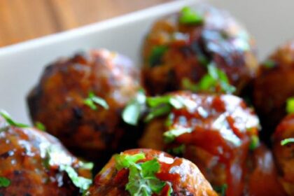 Smoky BBQ Chicken Meatballs: A Flavor-Packed Delight