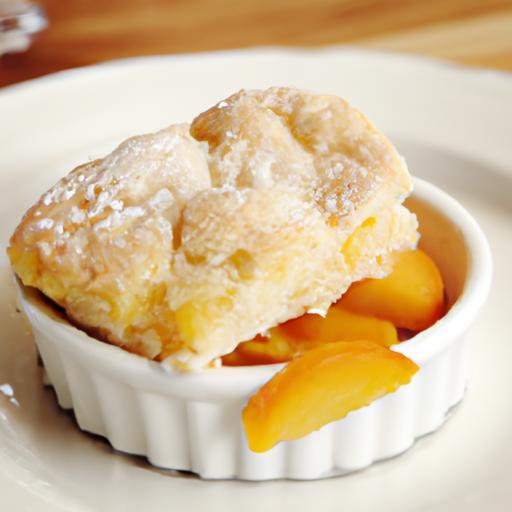 Sweet Delight: How to Make Irresistible Peach Cobbler Bites
