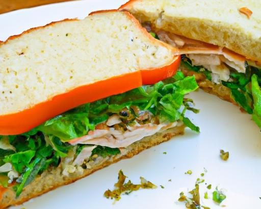 Savory Chicken Pesto Sandwich: A Flavorful Twist to Lunch