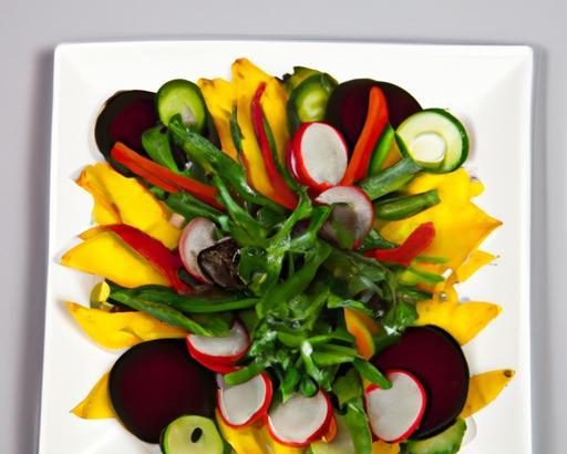 Veggie Waterfall Platter: A Refreshing Twist on Healthy Snacking