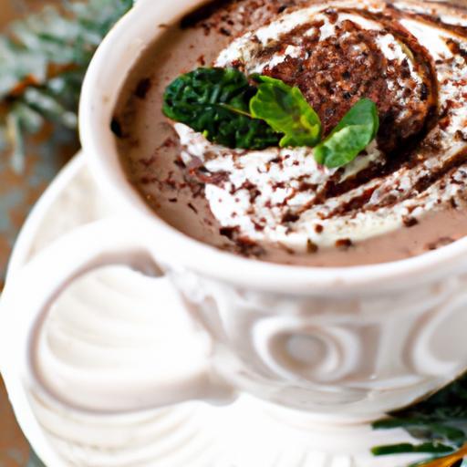 Minty Hot Chocolate Magic: A Cozy Winter Delight