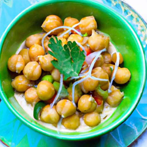 Hearty chickpea & Veggie Curry: A Vibrant Flavor journey