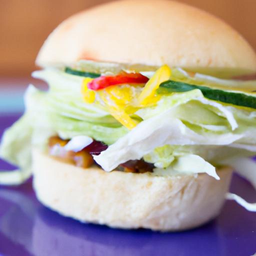 Crunchy Delight: Veggie burgers Wrapped in Lettuce Buns