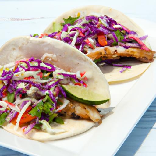 Savor the Freshness: Grilled Fish Tacos with Crisp Slaw