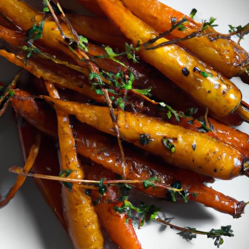 Golden Roasted Carrots with Thyme: A Flavorful‌ Delight