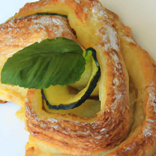 Zucchini & Parmesan Danish: A Savory Twist on Pastry Classic