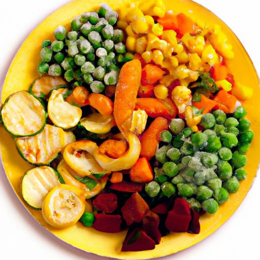 Chill ‍Out with a Colorful Veggie ⁤Frozen-Themed Platter