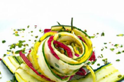 Twist and Taste: The Art of Crafting Veggie Spiral Platters