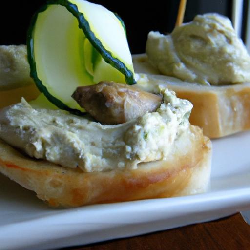 Savory Mackerel Paté Crostini: A Flavorful Appetizer Delight