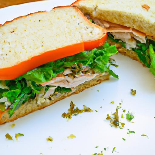 Savory Chicken Pesto Sandwich: A Flavorful Twist to Lunch
