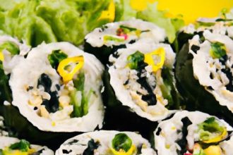 Veggie Nori Rolls: A Colorful Twist on Healthy Sushi Snacks