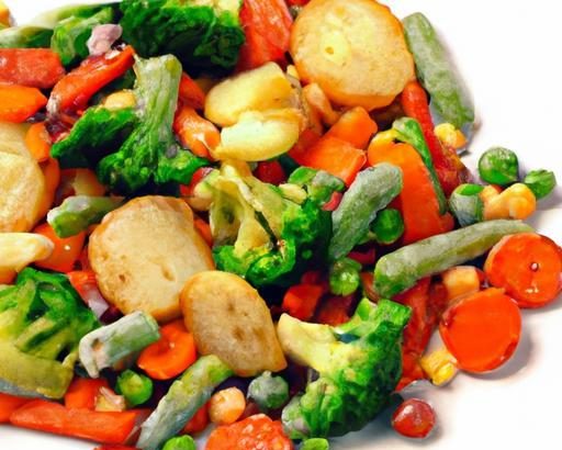 Chill Out with a Colorful Veggie Frozen-Themed Platter