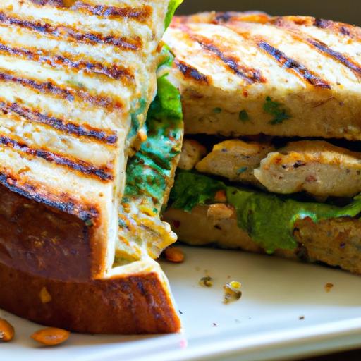 Savory Chicken pesto Sandwich: A Flavorful Twist to Lunch