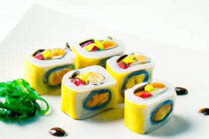 Tropical Twist: Exploring the Pineapple Coconut Sushi Roll