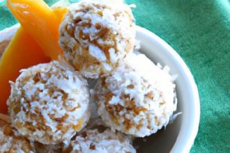 Energize Naturally: Homemade Apricot Coconut Bites Recipe