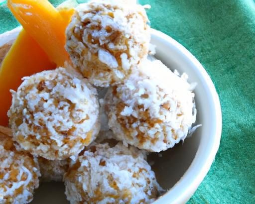 Energize Naturally: Homemade Apricot Coconut Bites Recipe