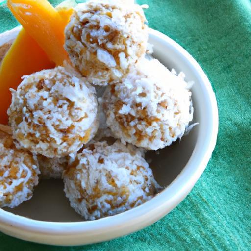 Energize Naturally: Homemade Apricot Coconut Bites Recipe