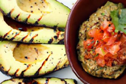 Savor the Flavor: Grilled Avocado Halves with Zesty Salsa