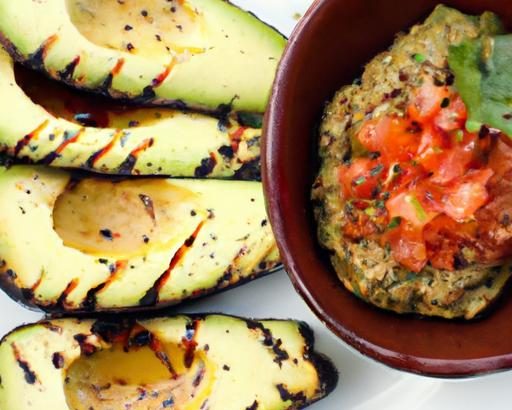 Savor the Flavor: Grilled Avocado Halves with Zesty Salsa