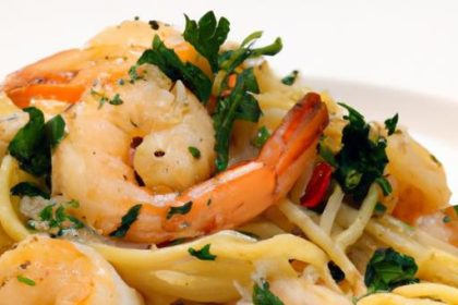 Garlic Shrimp Scampi: A Zesty Angel Hair Pasta Delight