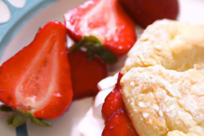 Wholesome Delight: Strawberry Shortcake with Less Sugar