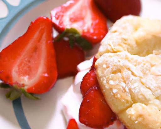 Wholesome Delight: Strawberry Shortcake with Less Sugar