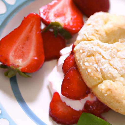 Wholesome Delight: Strawberry Shortcake with Less Sugar