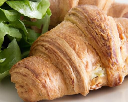 Morning Delight: The Perfect Vegetarian Croissant Breakfast