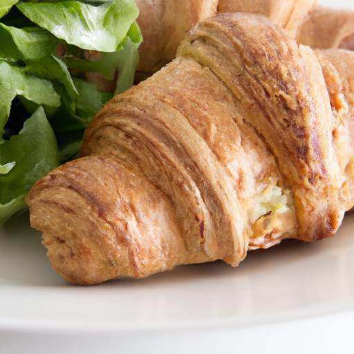 Morning Delight: The Perfect Vegetarian Croissant Breakfast