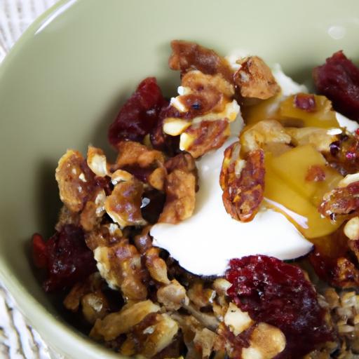 The Perfect Greek Yogurt Bowl: Granola & Honey Bliss