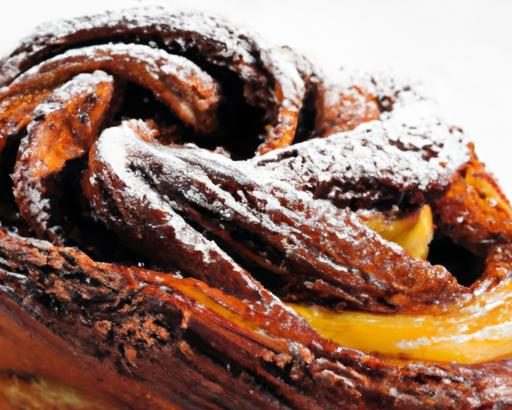 Twist and Delight: The Art of Danish Torsade au Chocolat