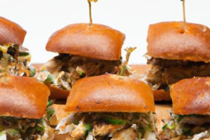 Tiny Tastes, Big Flavor: The Magic of Mini Pulled Chicken Sliders