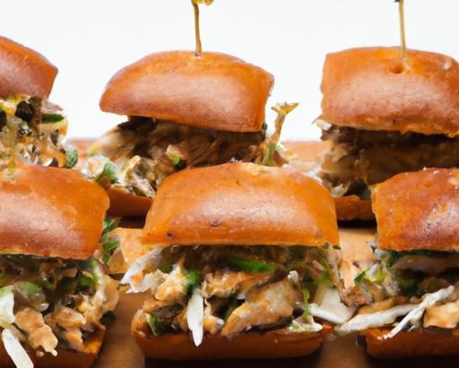 Tiny Tastes, Big Flavor: The Magic of Mini Pulled Chicken Sliders