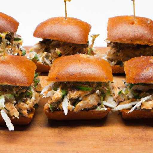Tiny Tastes, Big Flavor: The Magic of Mini Pulled Chicken Sliders