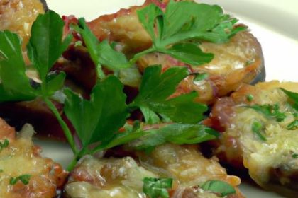 Bite-Sized Eggplant Parmesan: A Crispy, Cheesy Delight