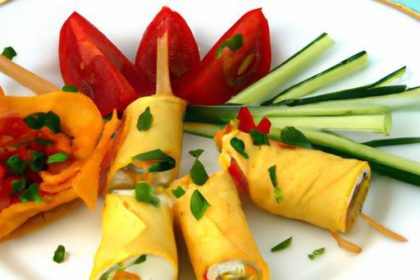 Colorful Veggie Pinwheels Platter: Fresh Bites for Any Occasion