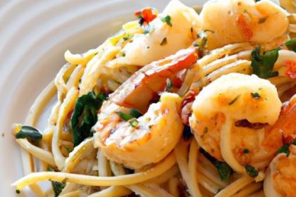 Zesty Shrimp Scampi Meets Wholesome Whole Wheat Linguine