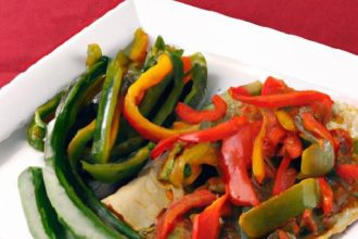 Sizzling Grilled Bell Pepper & Onion Fajitas: A Flavor Fiesta
