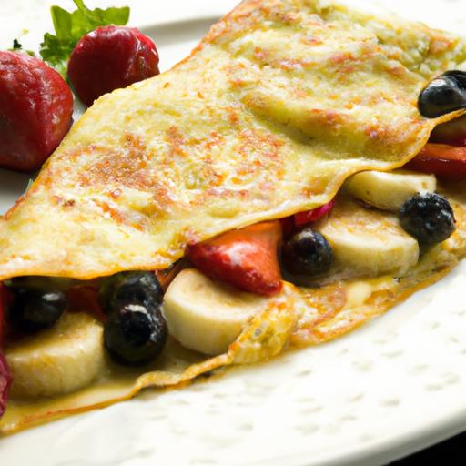 delicate Light Crepes: A Whisk of Flavor and Fluffiness