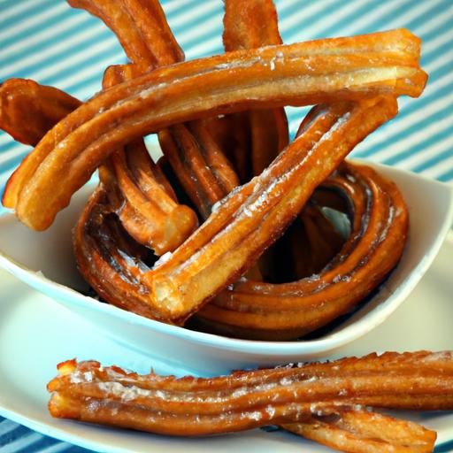 Crispy Churros Without frying: A​ Healthier ⁣Sweet Treat